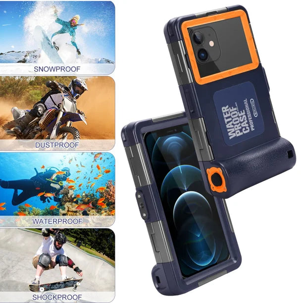 Waterproof Protective Case for Phones Up to 6.9 Inch U249