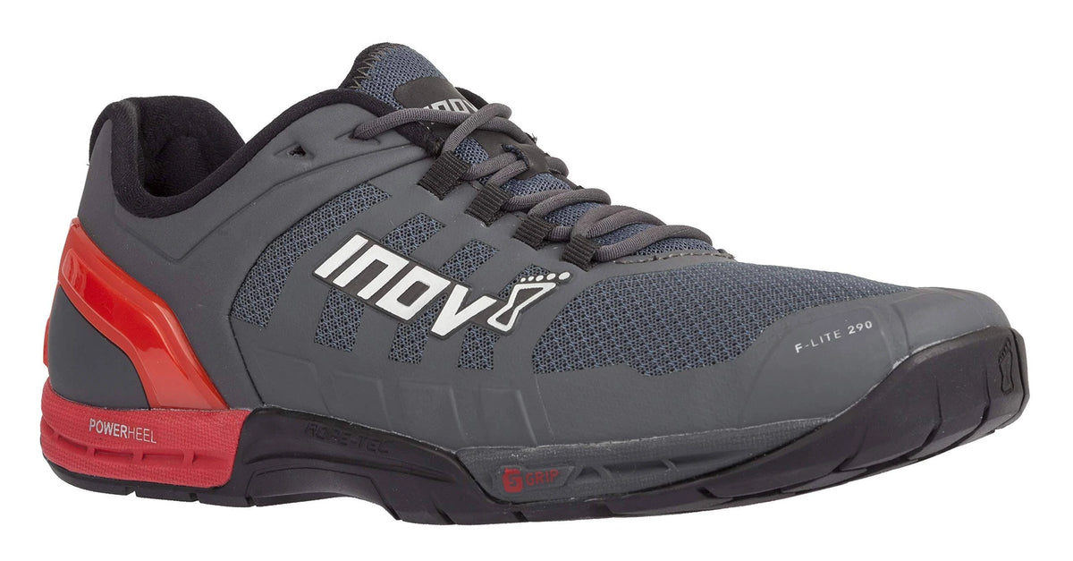 Grey Red Trainers C84849