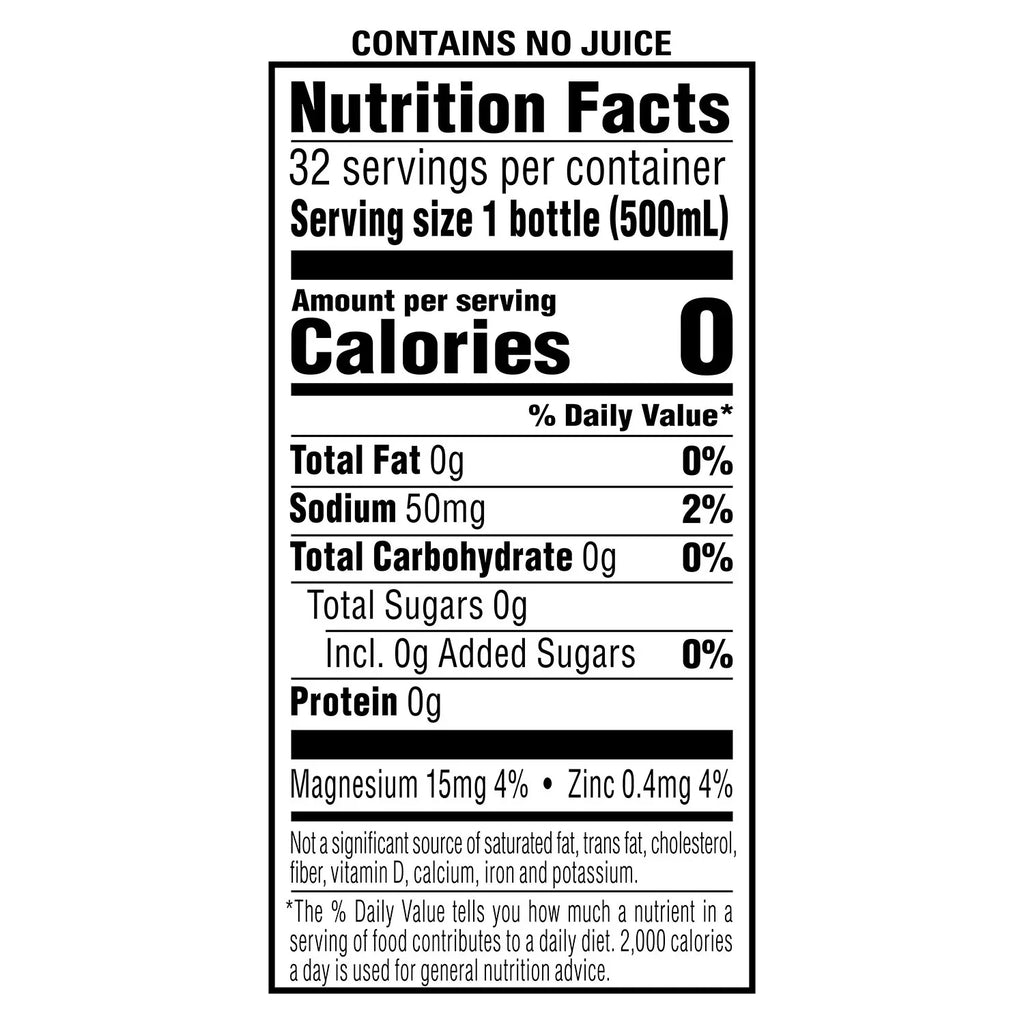 Fruit Flavored Water Variety Pack, 16.9 Ounce (32 Pack) M18500