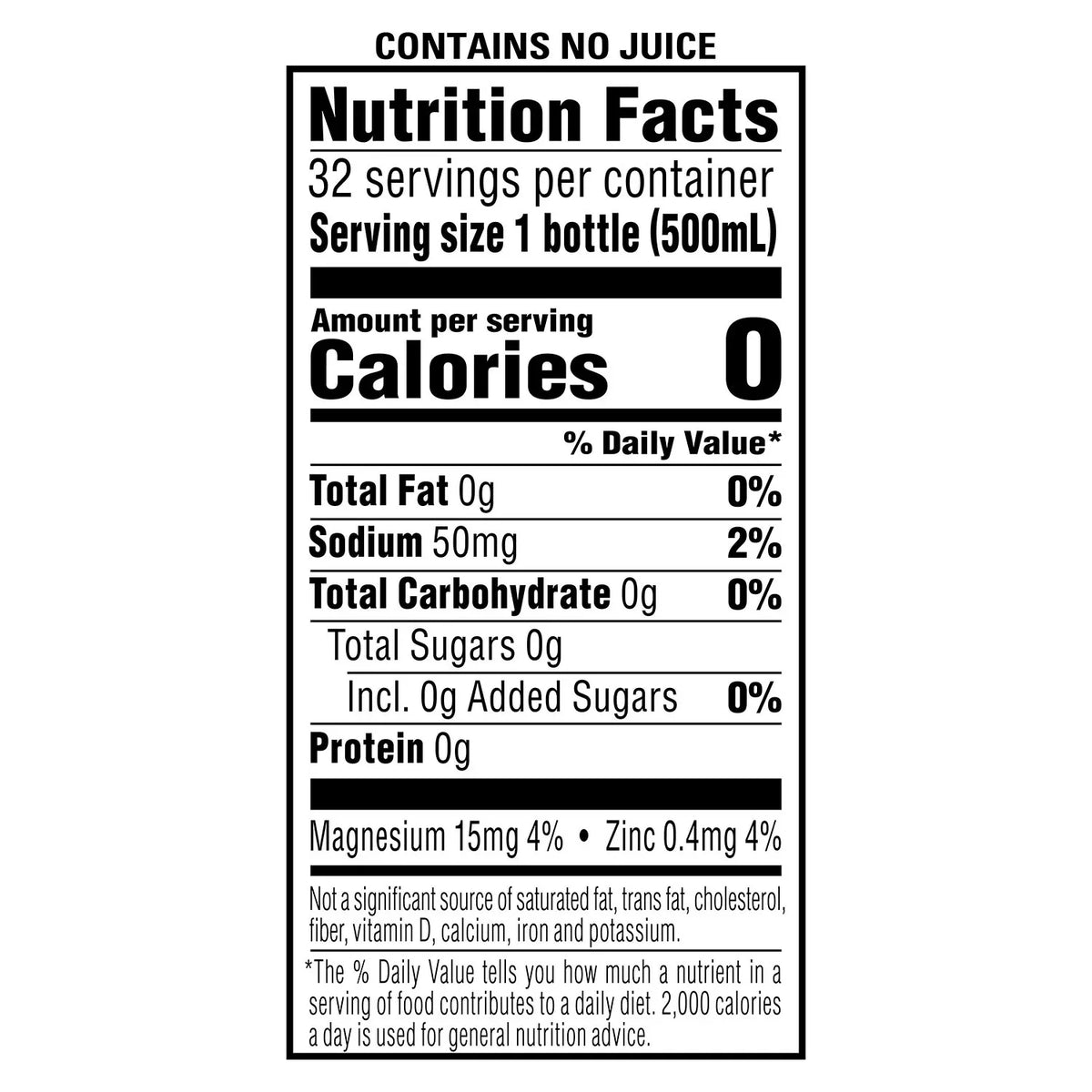 Fruit Flavored Water Variety Pack, 16.9 Ounce (32 Pack) M18500