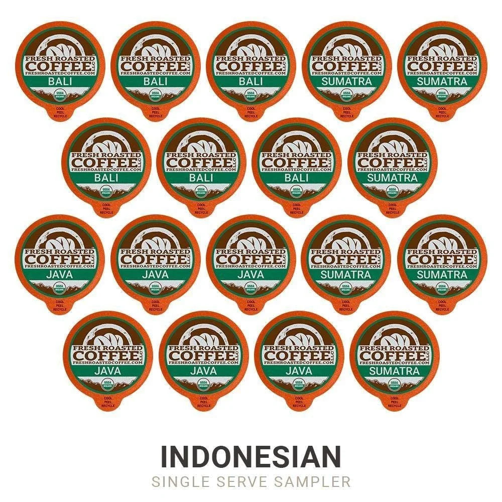 Organic Coffee Pod Sampler, 72 Count J778