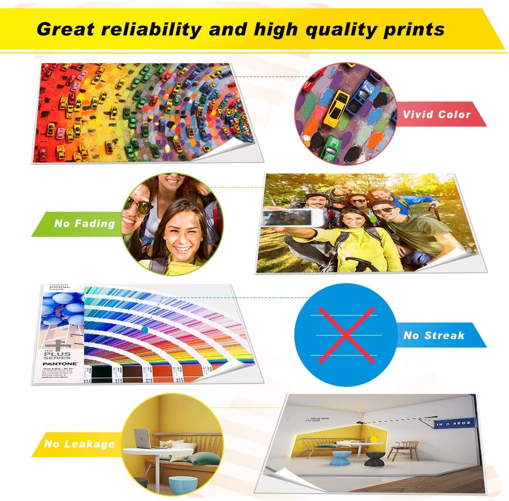 4PK Black Cyan Magenta Yellow Toner Cartridge Set Z955581