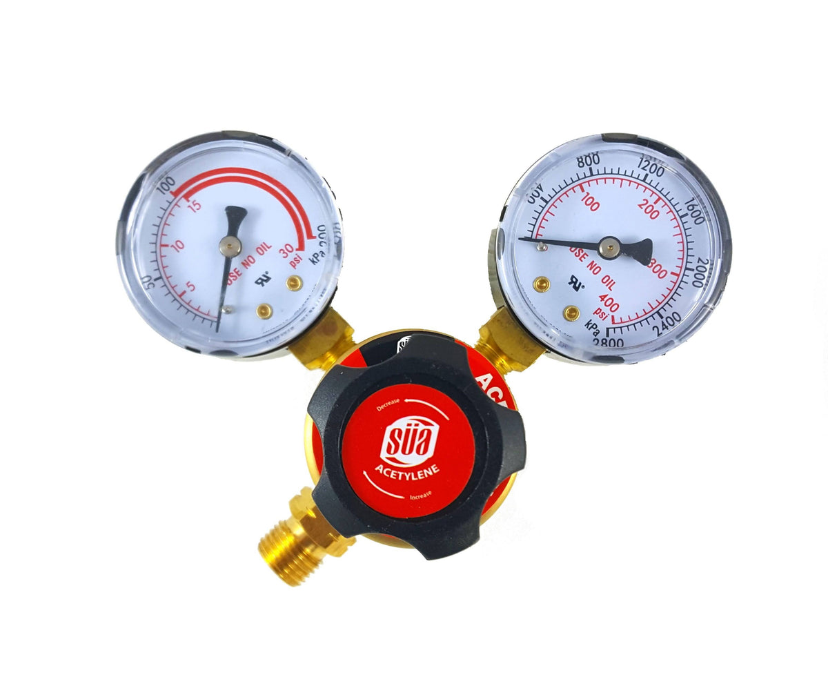 Oxygen and Propane/Propylene Regulators Welding Gas Gauges - Pair Q6280