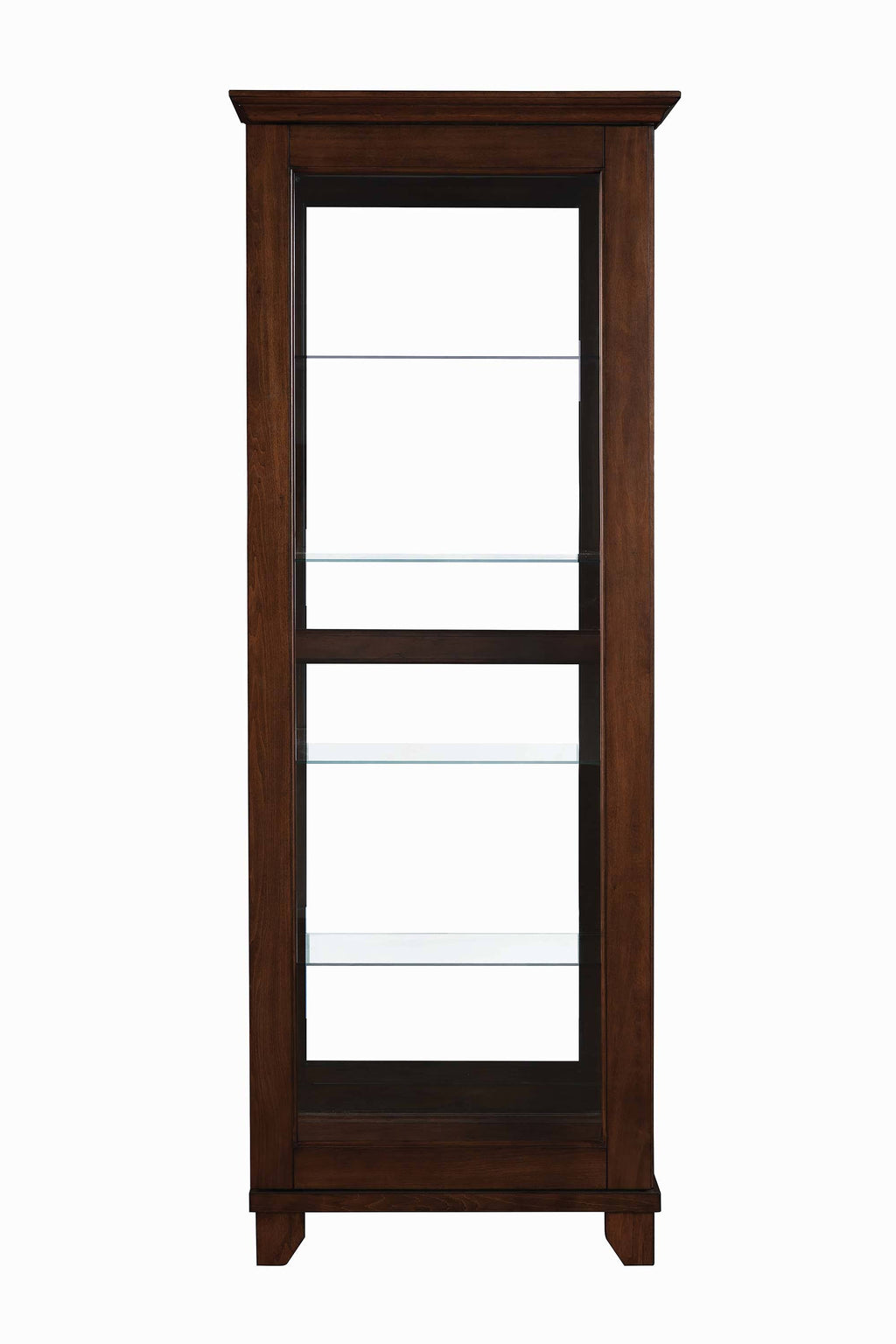 Warm Brown Curio Cabinet W31376