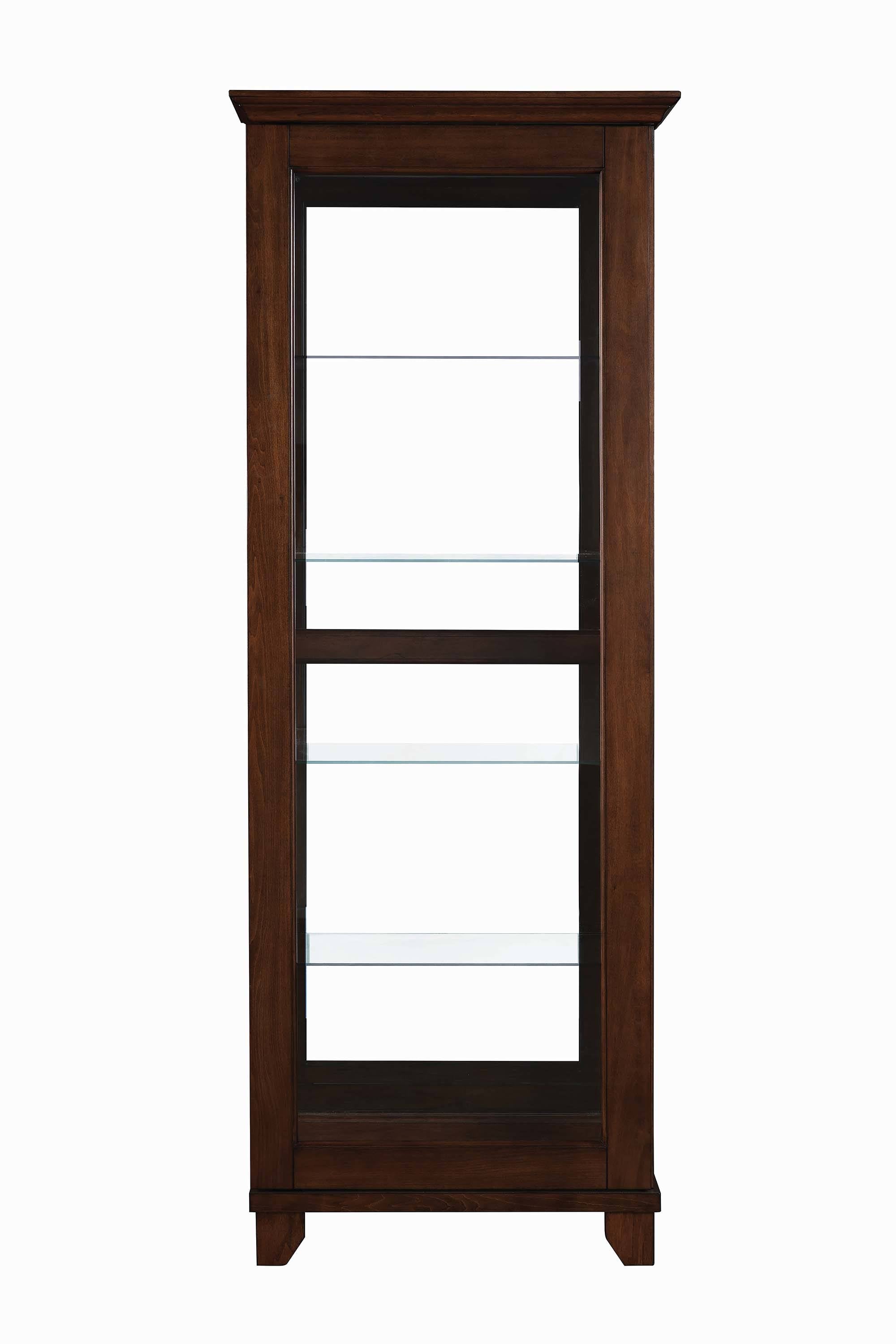 Warm Brown Curio Cabinet W31376