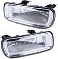 1Pair Front Bumper Fog Lights Clear Lens Pack of 2 T208685
