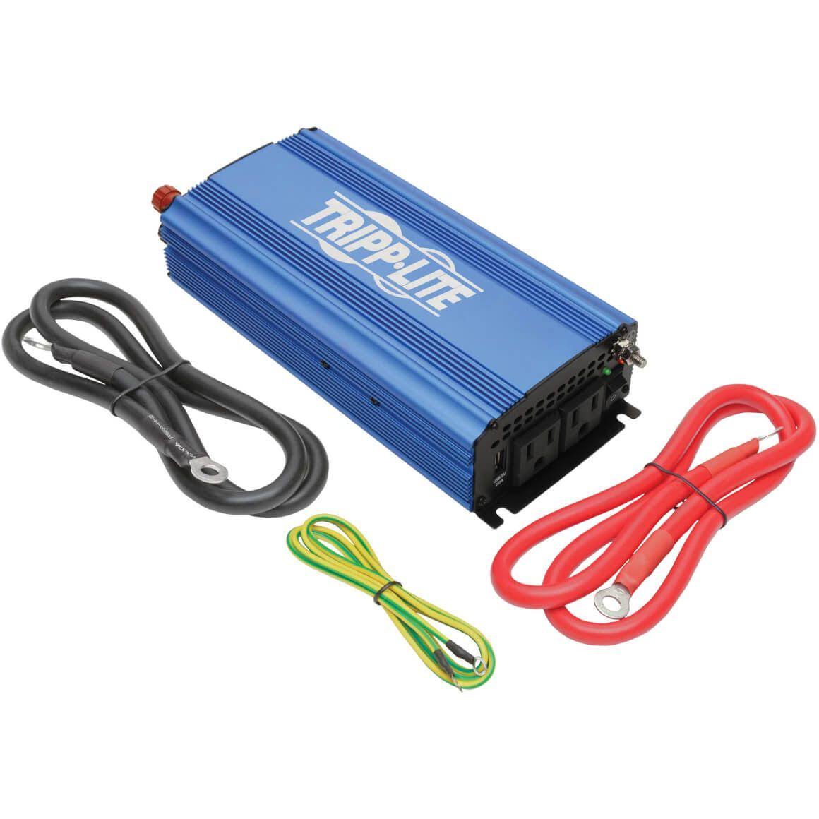 750W Compact Power Inverter with 2 AC/1 USB L4069