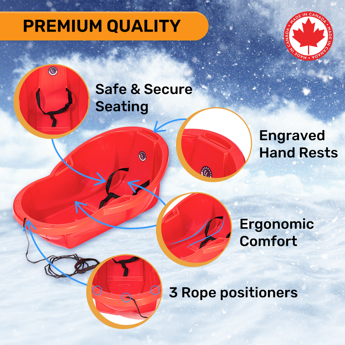 Baby Plastic Sleds H3378