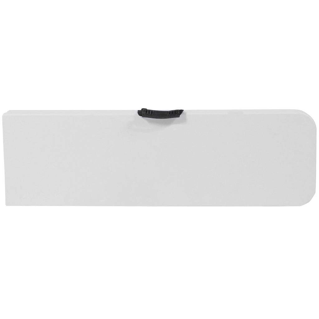 White Plastic Bi-Fold Folding Bench with Carrying Handle P2521