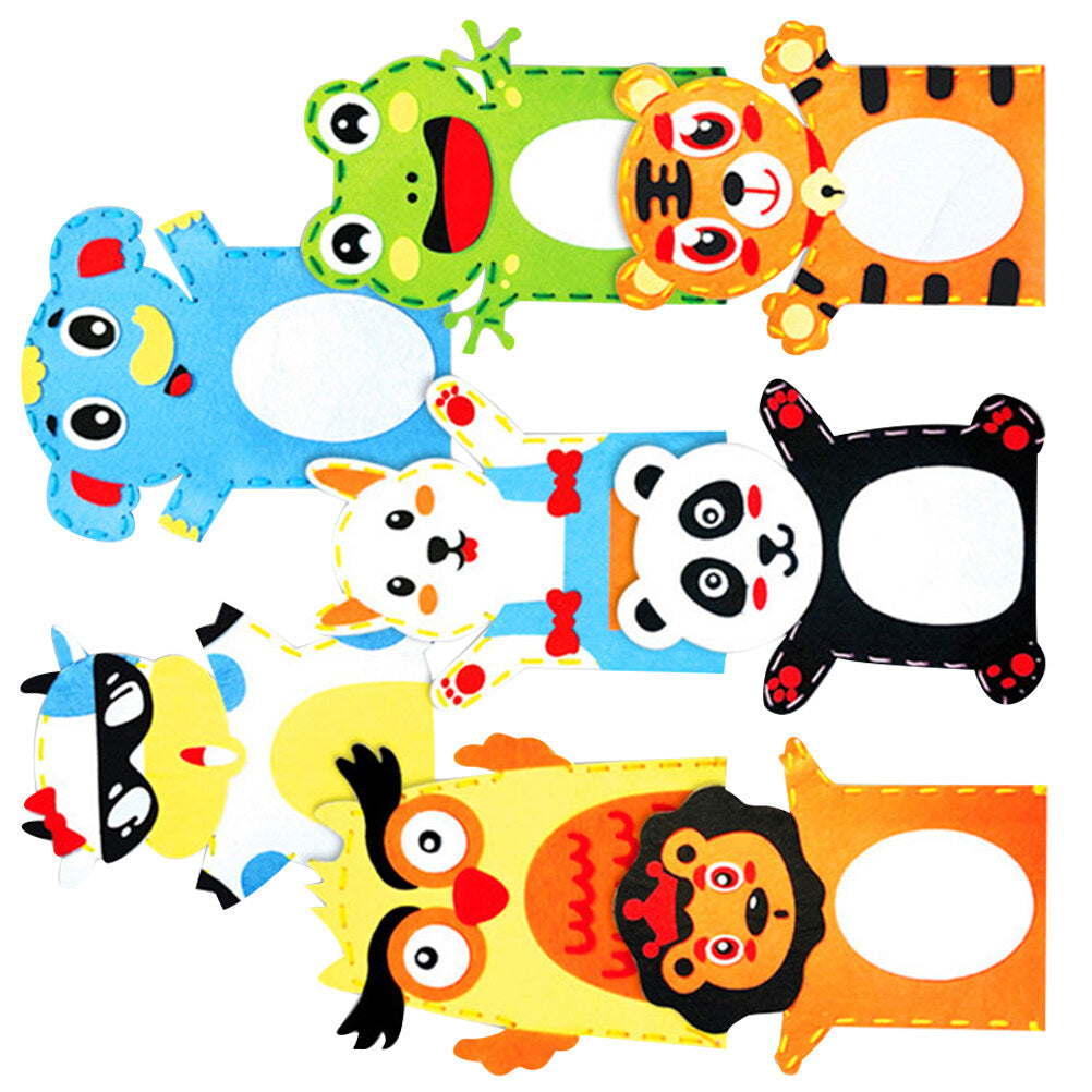 8PCS DIY Doll Making Kit Fabric Weaving Educational Toys O20810