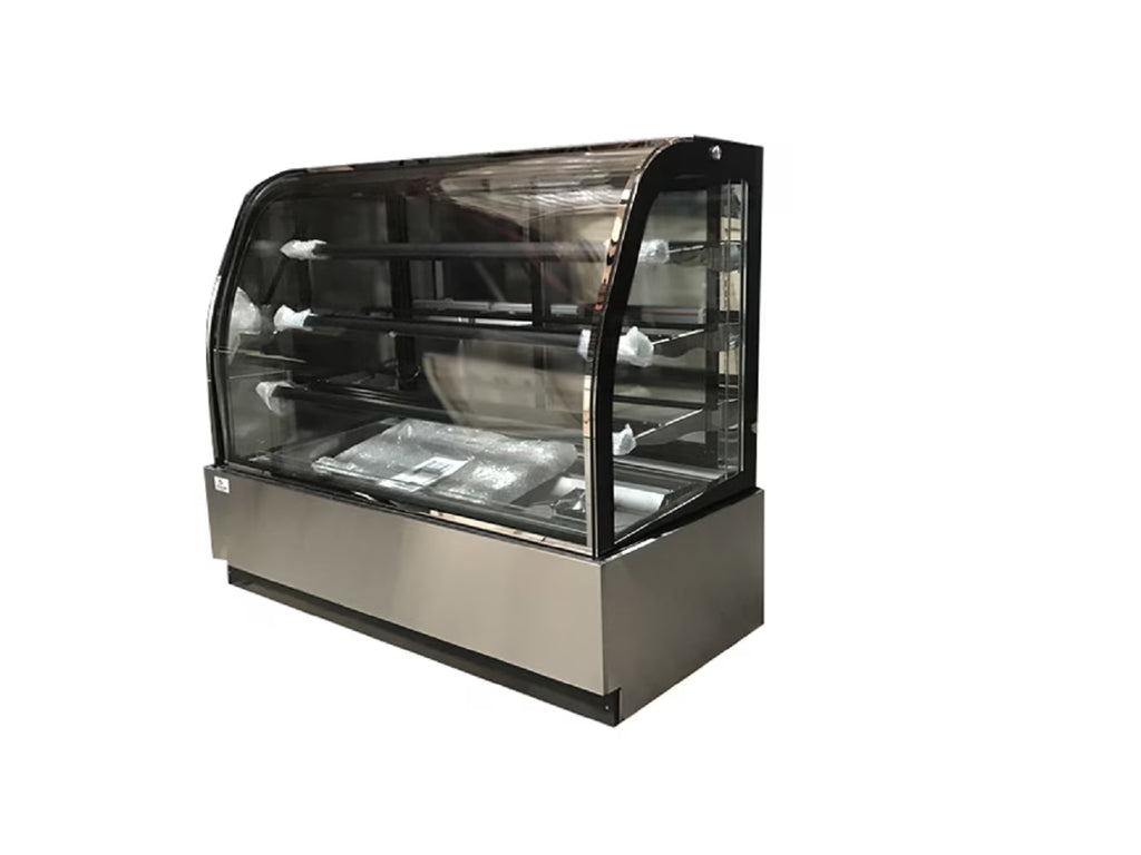 Commercial Refrigerated Bakery Display Cooler Case with Curve Glass G430
