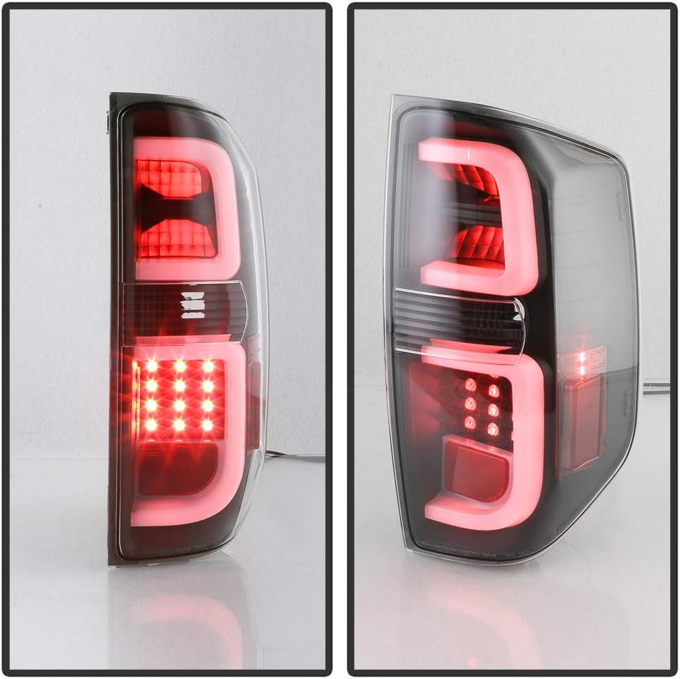 Black Edition LED Tube Tail Lights Brake Lamps Assembly Left+Right Z939877
