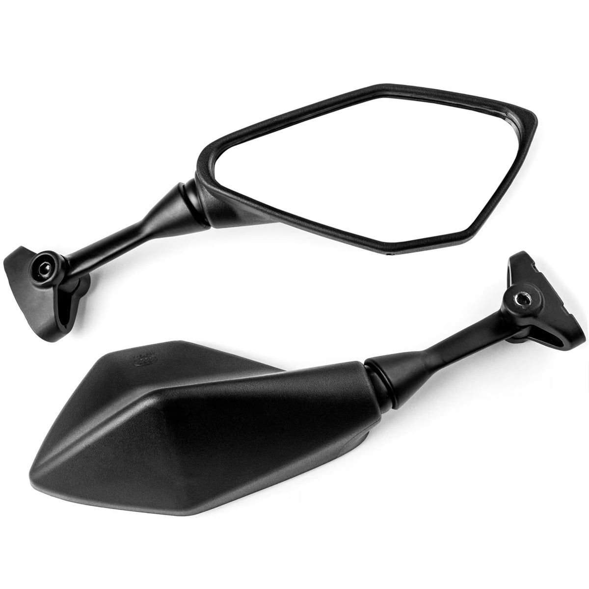 Black Motorcycle Mirrors L219