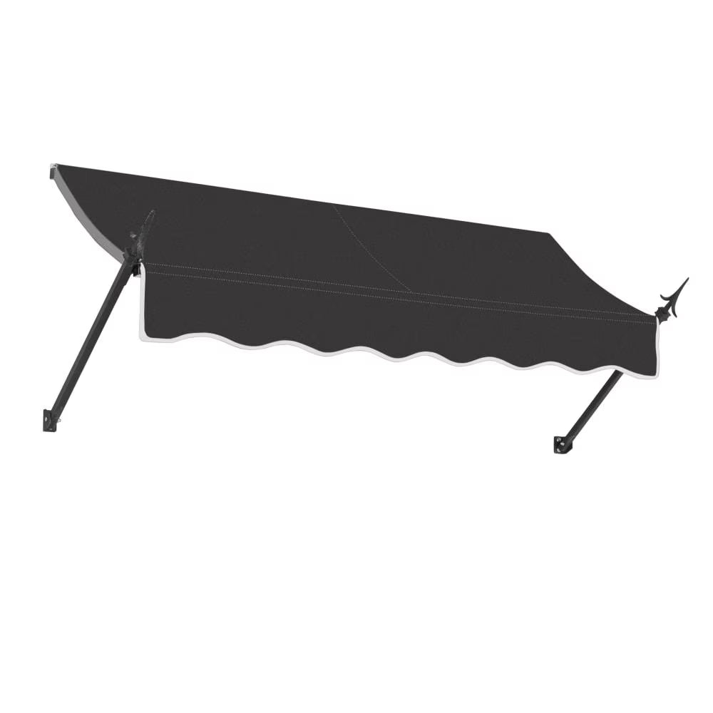 Black Acrylic Fixed Awning J979129