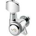 Locking 6 Inline Tuners Chrome N4254