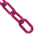 Magenta Plastic Chain Barrier Y582
