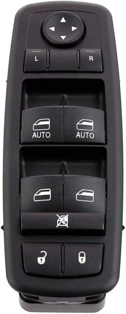 Black Driver Side Window Switch Pack of 2 D24396