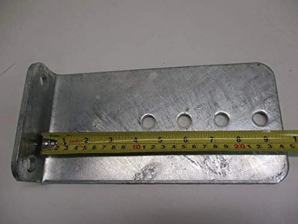 5" by 10" Galvanized Pontoon Boat Trailer Bunk Bolster L Brackets J24697