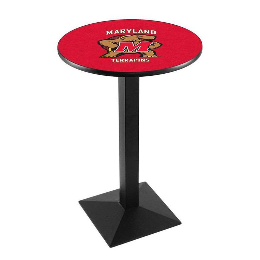 Black Wrinkle Pub Table 36 inch S32251