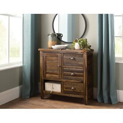 1 Door Accent Cabinet Brown G331972