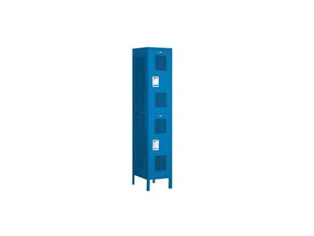 Blue Vented Metal Locker G94076