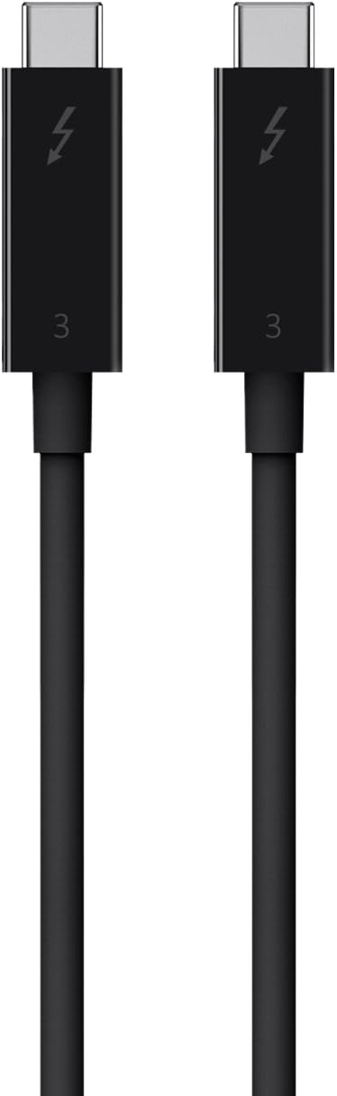 Thunderbolt 3 Cable, 100 Watts (6.5 Feet/ 2 Meters) G172830