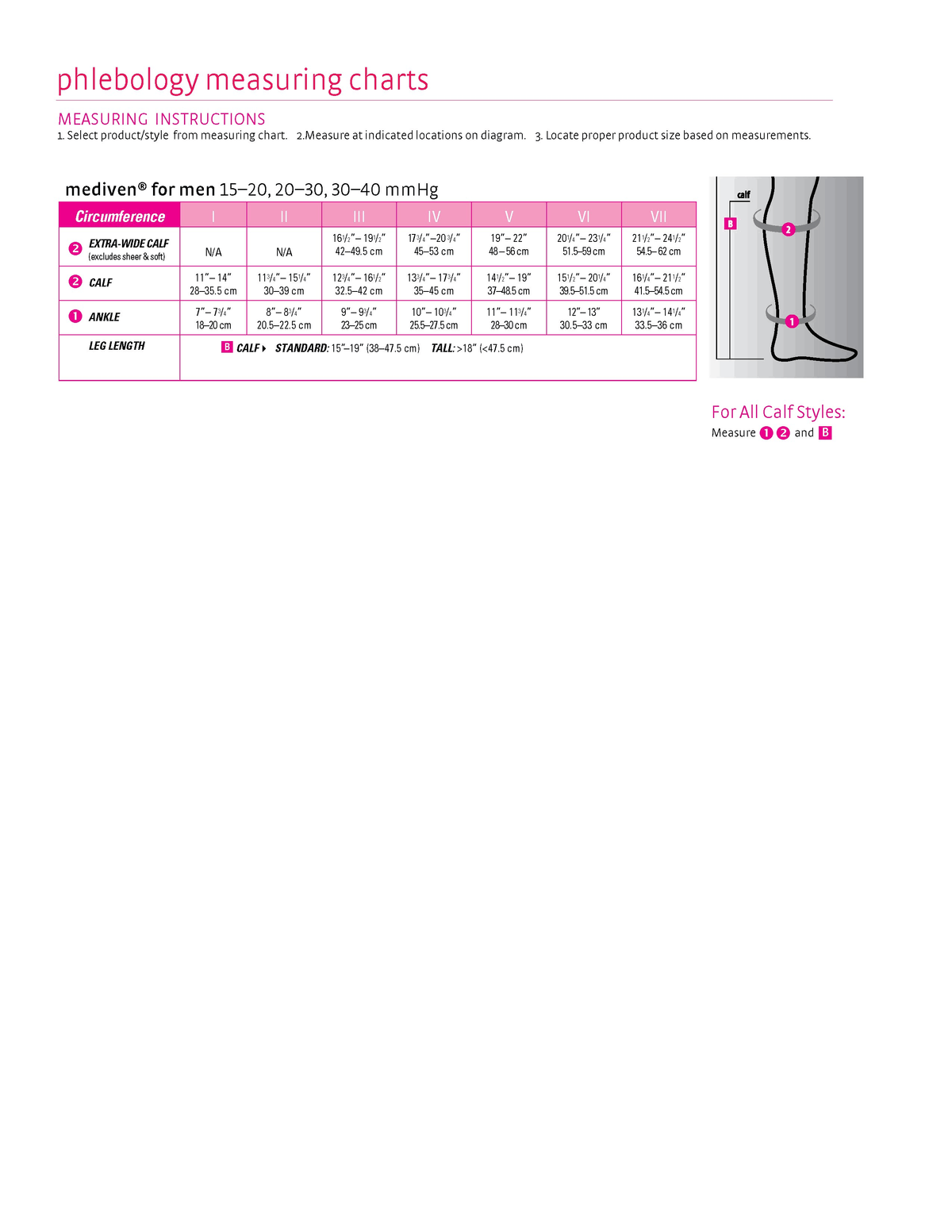 Knee High 30-40 mmHg Extra Wide Calf X21315