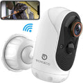 Solar Security Camera Outdoor Wireless 170° Wide View Battery Powered WiFi Night Vision Motion Sensor 2-Way Talk Waterproof R745