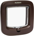 Brown 4 Way Locking Cat Flap B65398