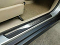 Stainless Door Sill Protector Cover Trim 4pcs Black E163400