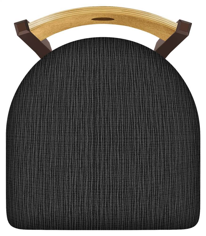 Bronze Finish Chair with Truffle Seat and Maple Back P978012