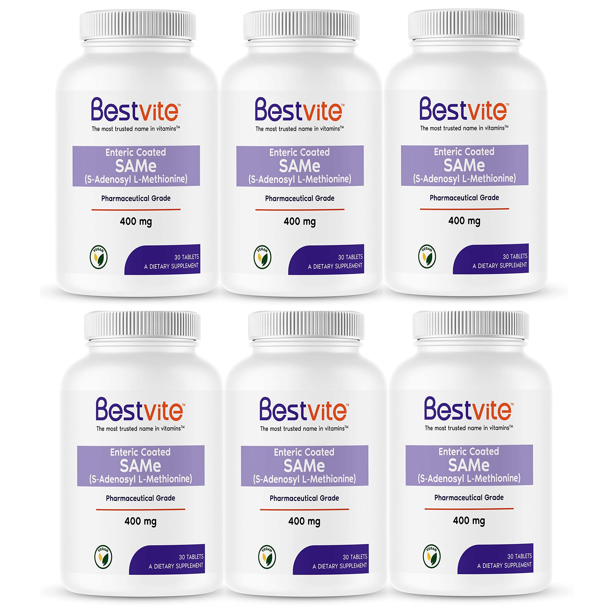 Same 400mg 180 Tablets 6-Pack SAM-e F910