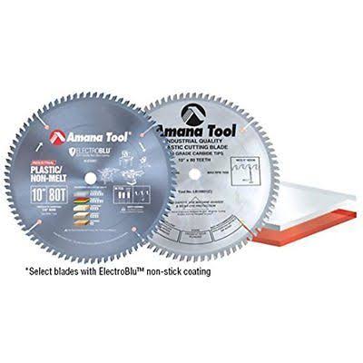 Carbide Tipped Non-Melt Plastic 10 inch Dia x 80T Saw Blade J183