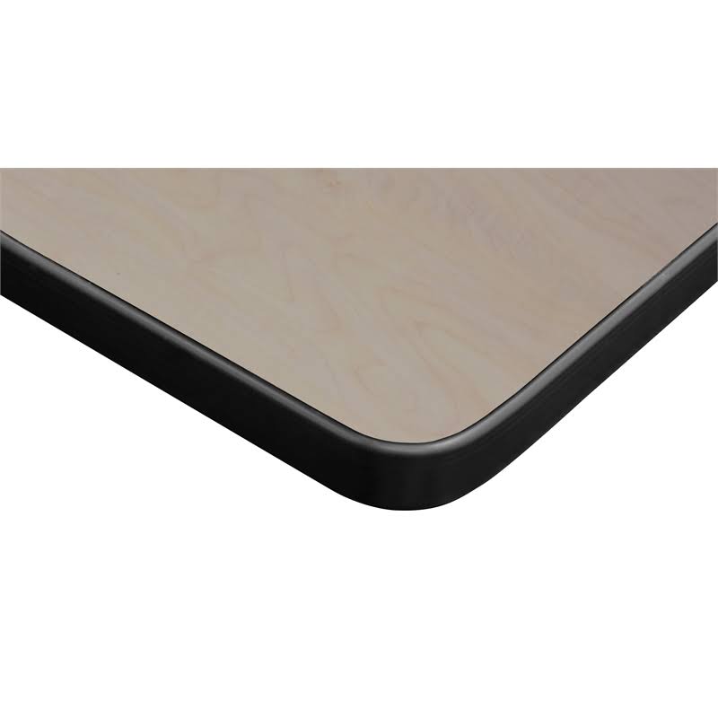 Height Adjustable Classroom Table with 2 Stack Chairs Y398