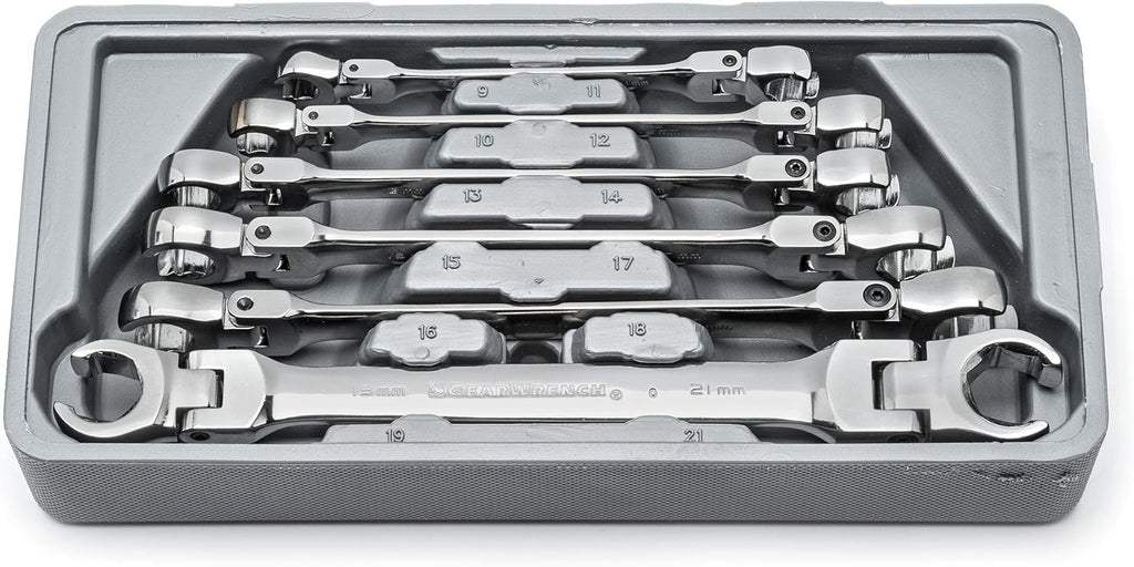 6 Pc. Metric Flare Nut Wrench Set Y8703