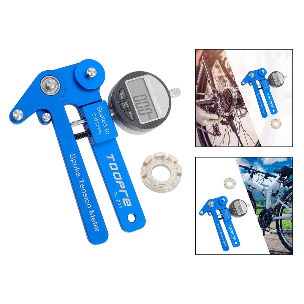 Wheel Spoke Tension Meter Cycling Tool E7185