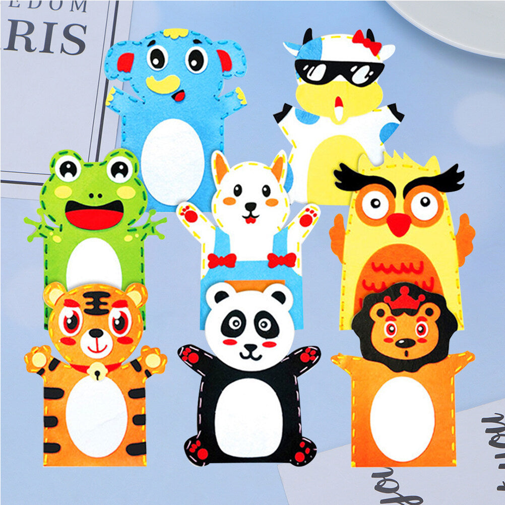 8PCS DIY Doll Making Kit Fabric Weaving Educational Toys O20810
