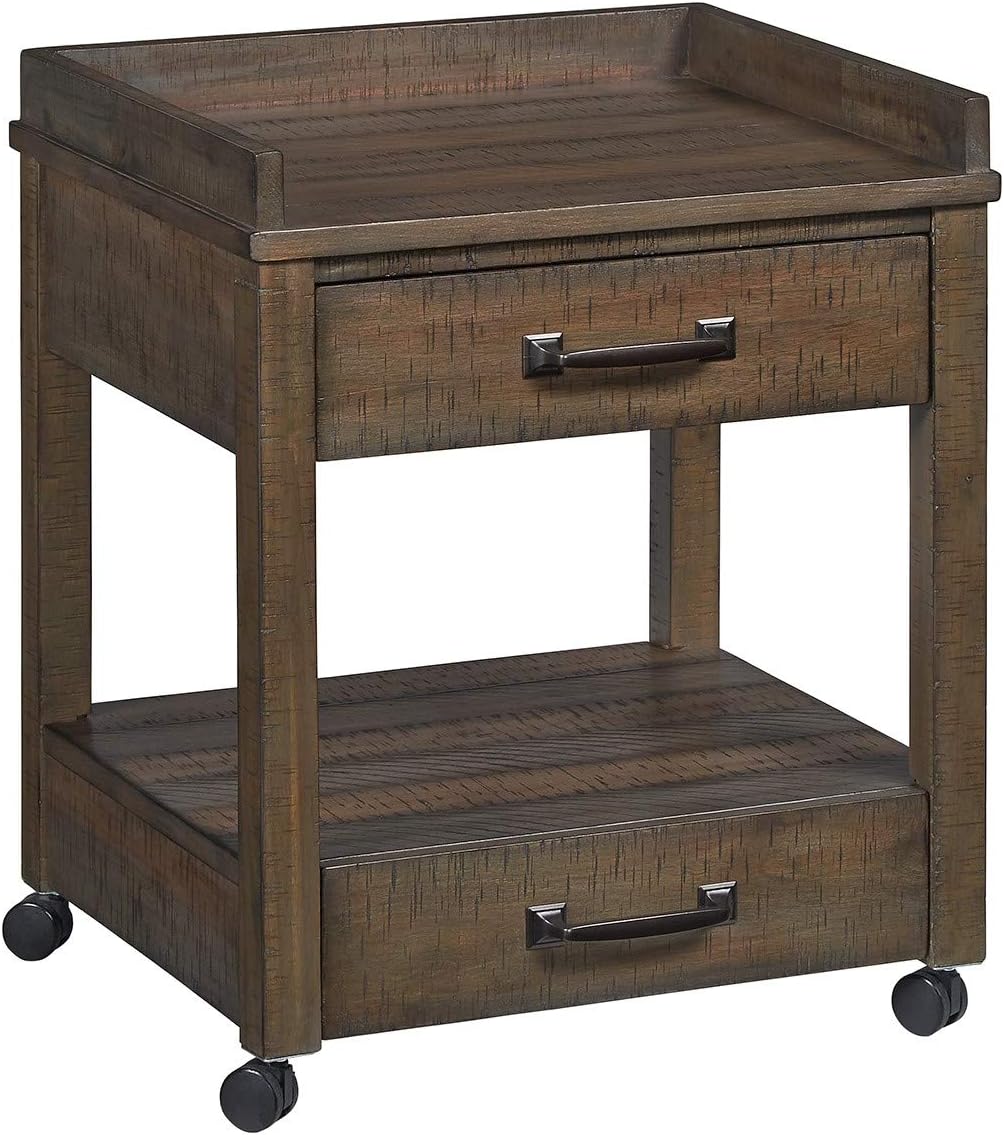 Whitewash Printer Stand G550680