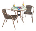 Café 3 PC Parrot Bistro Set H50748