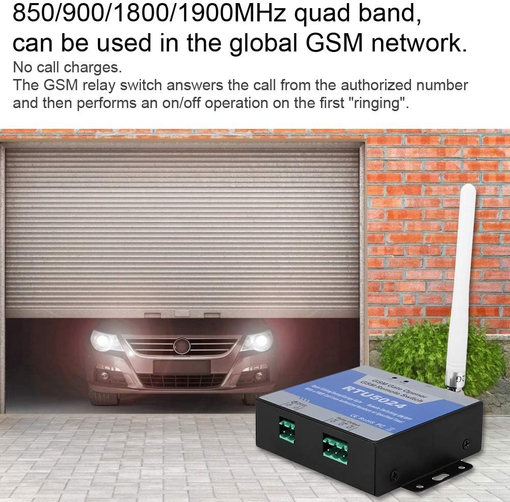 Remote On/Off Switch GSM Gate Opener Access Controller W154