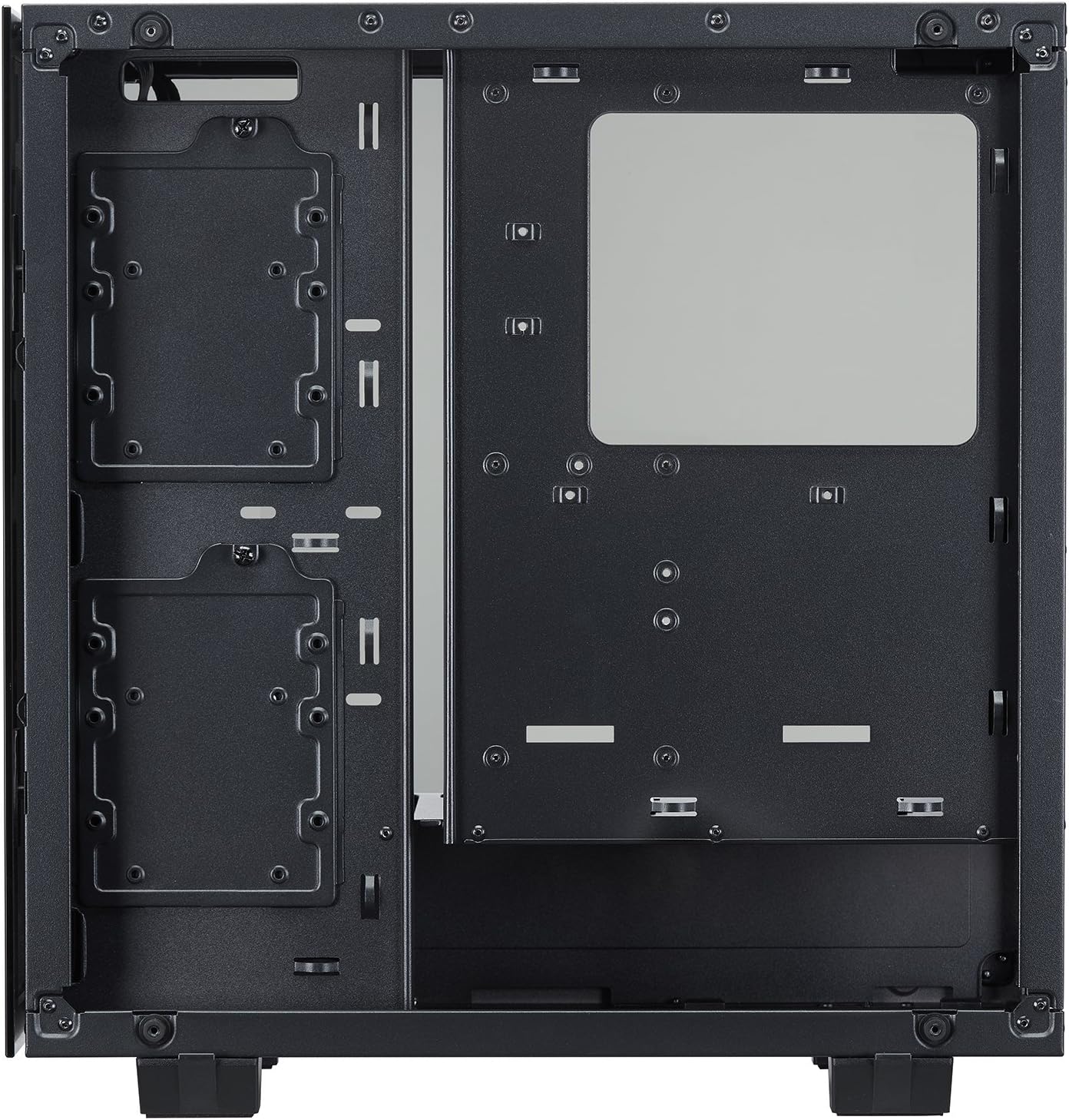 ATX Mid Tower PC Gaming Case with 3 Tempered Glass Panels U2261