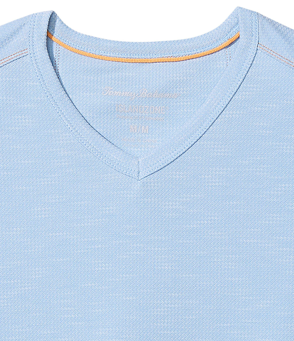 Large Picasso Blue V-Neck T-Shirt S705