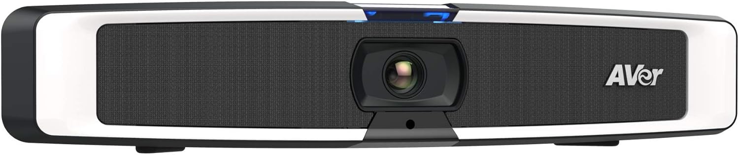 4K Videobar with Built-in Adjustable Fill Light, Microphone and Speakers, Dual FOV, Mountable Webcam H291