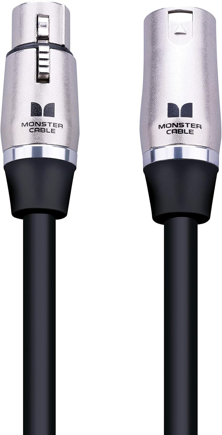 Silver Contact XLR Microphone Cable, 10 feet A2332