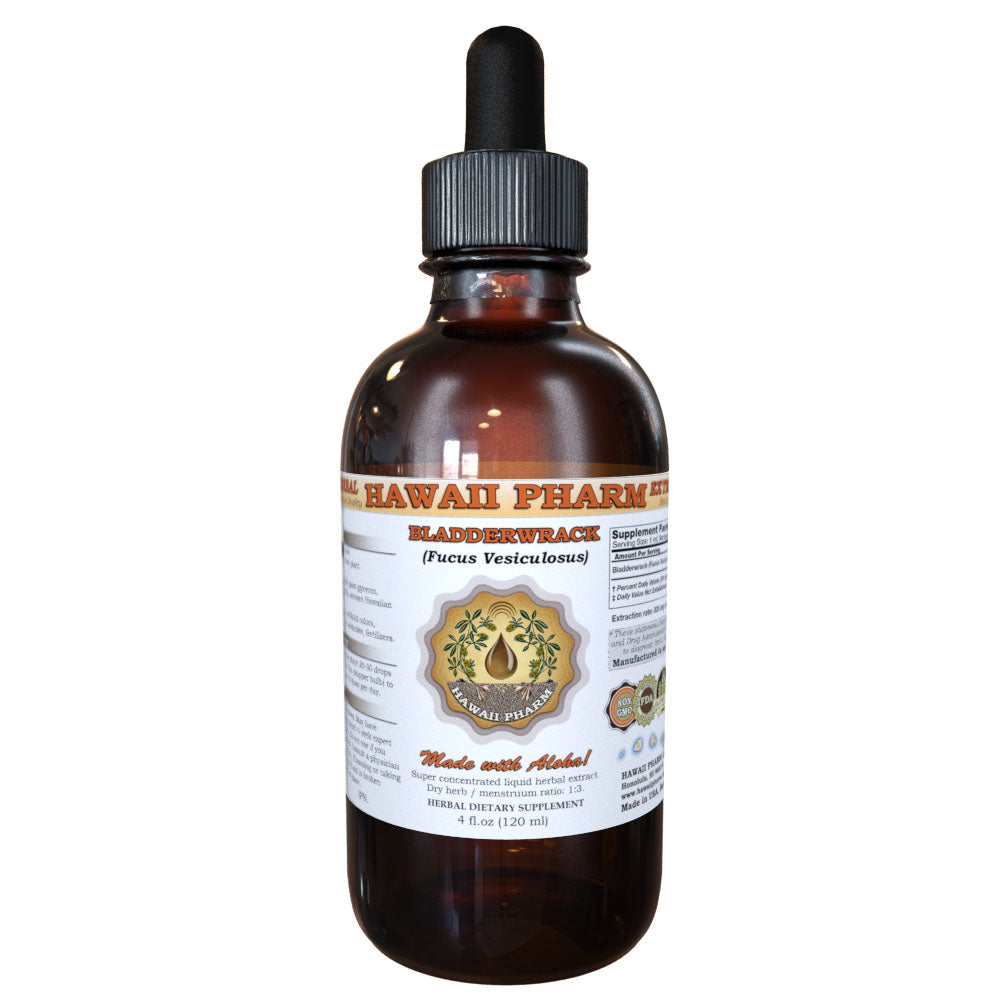 Bladderwrack Dried Whole Plant Liquid Extract Herbal Supplement 2 oz S43096