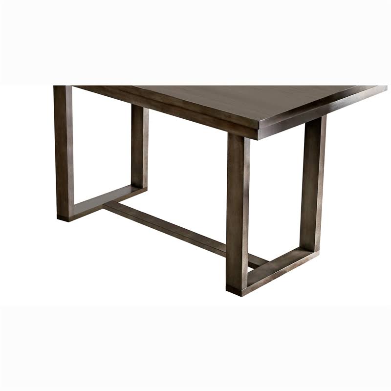 Gray Wood Counter Dining Table Y92457