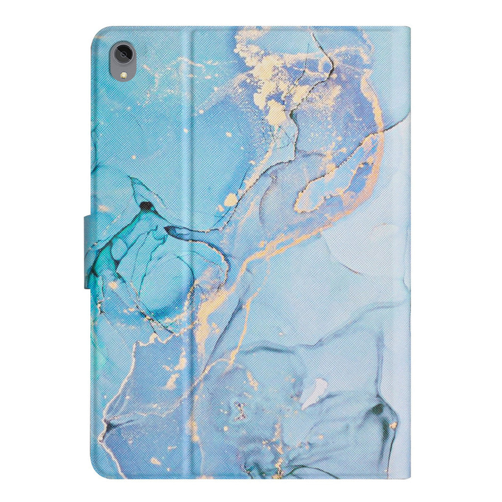 Blue Marble PU Leather Flip Case with Card Holder F94405
