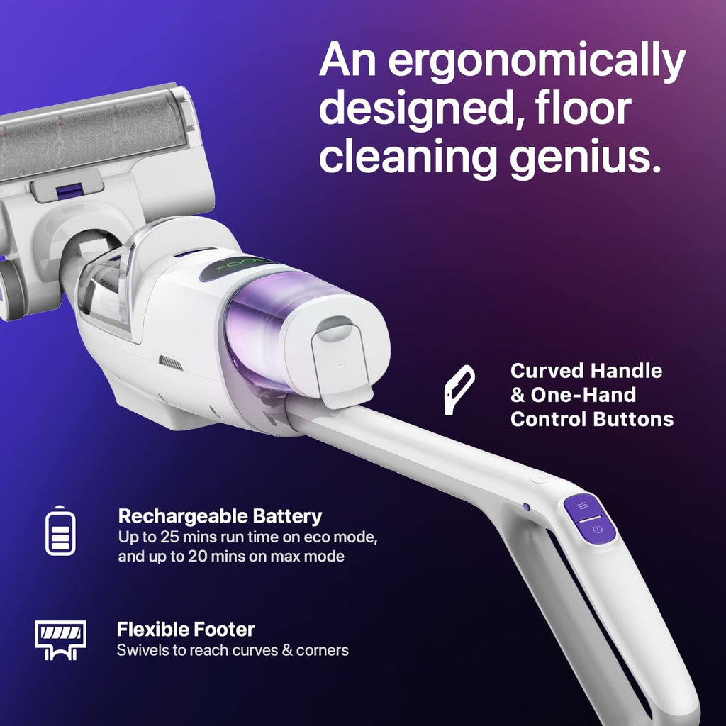 3-in-1 Wet Dry Cordless Vacuum Cleaner for Carpet and Hardwood U101