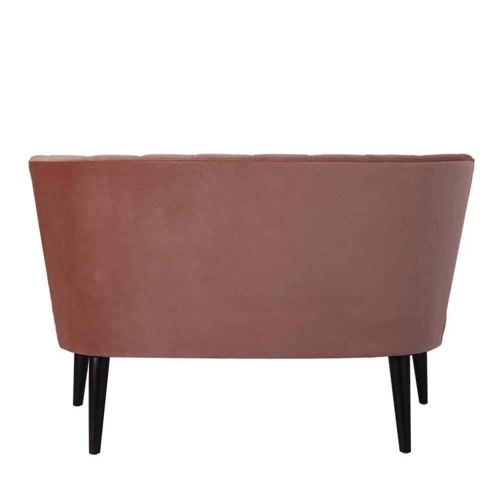 Tufted Channel Back Settee V651