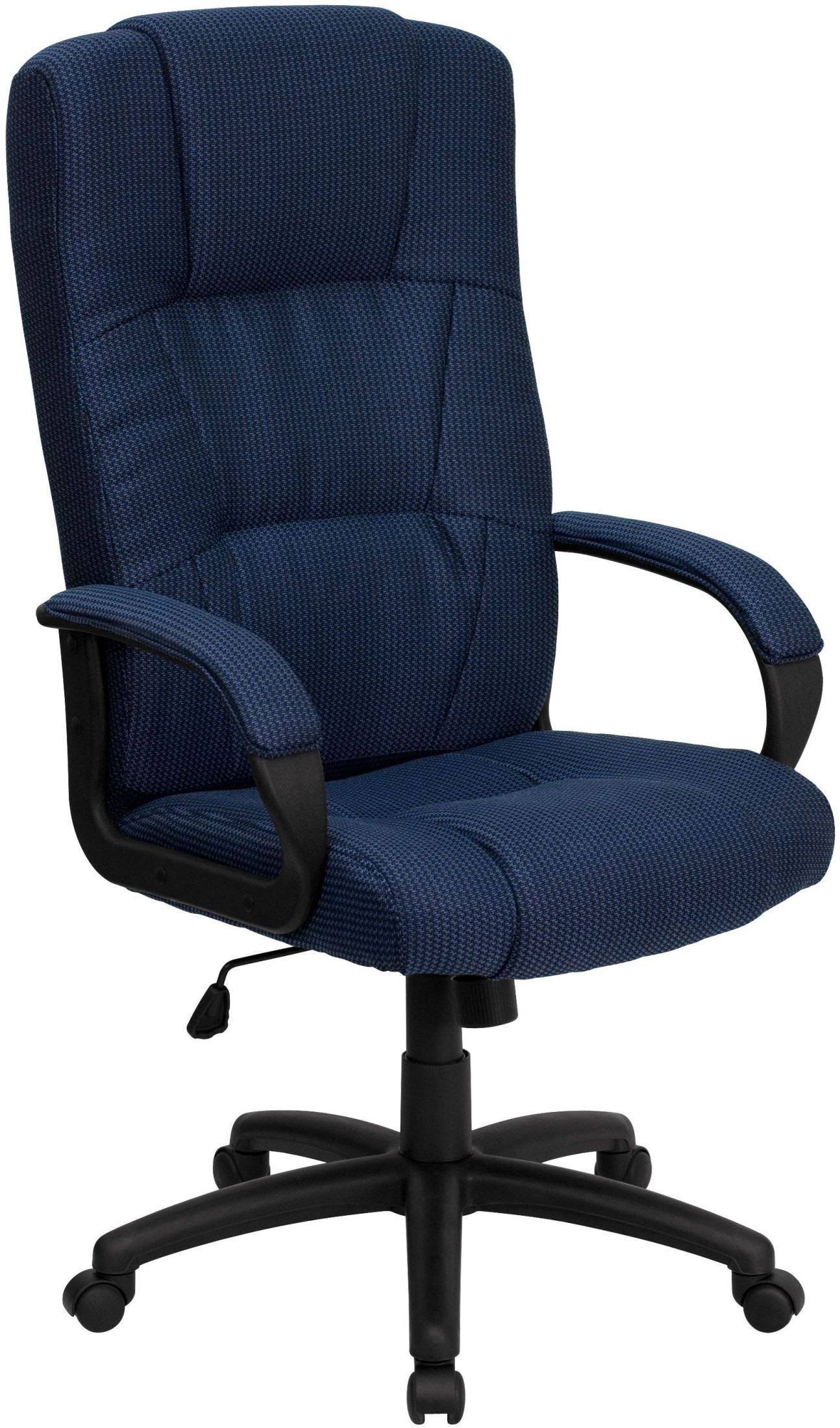Navy Blue High Back Office Chair S1407